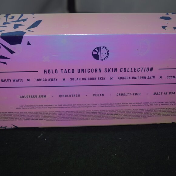 Holo Taco Collector's Box Unicorn Skin Collection EMPTY NO POLISH BOX ONLY - Picture 3 of 6